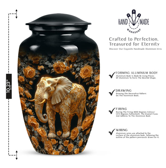 elephant urn for ashes