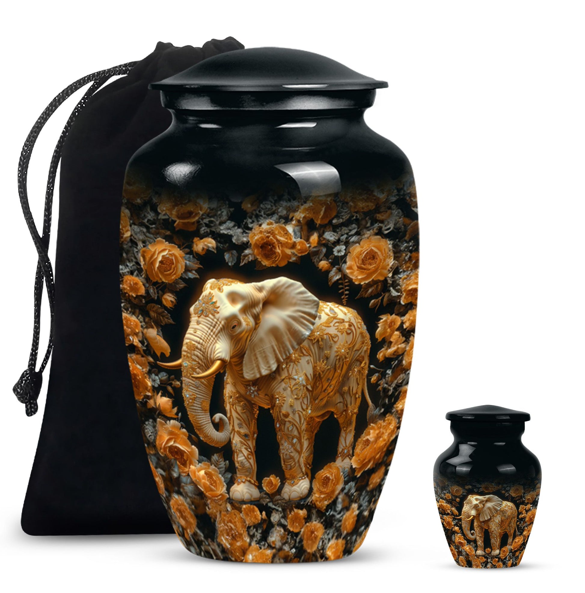 elephant urn for ashes