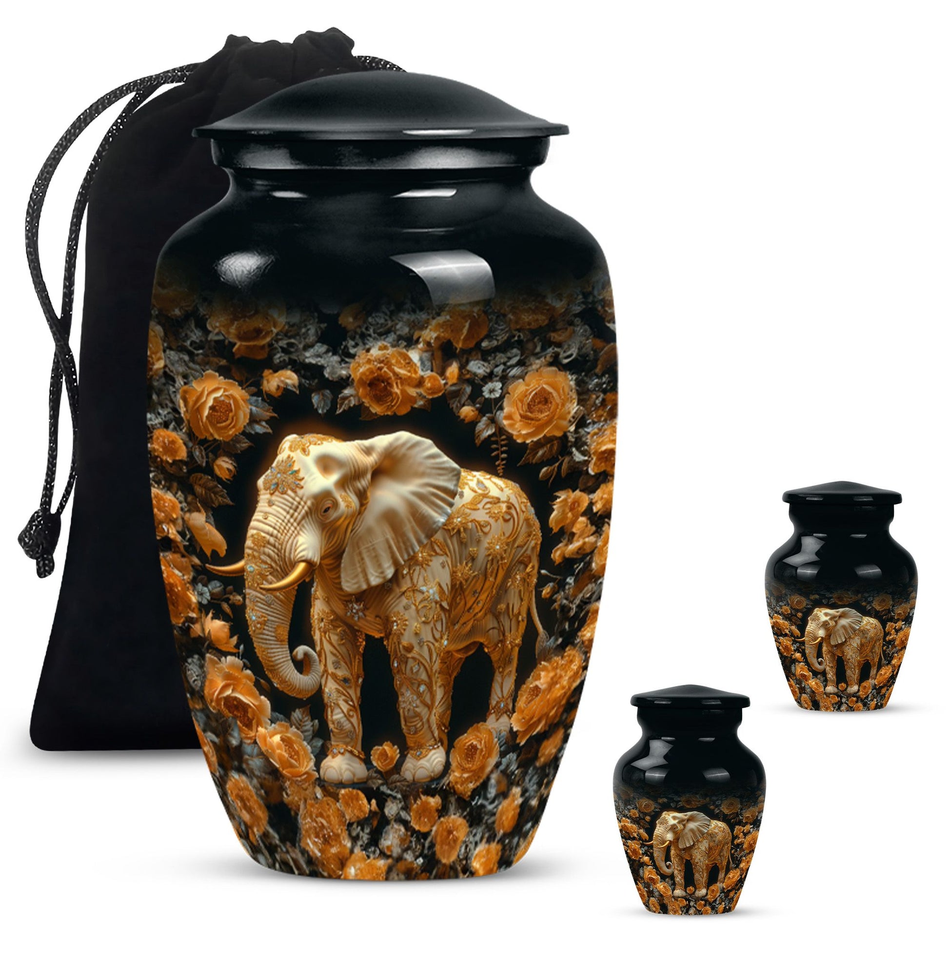 elephant urn for ashes