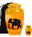  elephant urn,