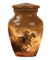 cowboy urn