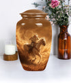 cowboy urn