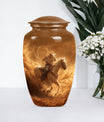 cowboy urn