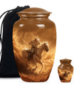 cowboy urn