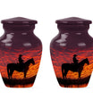 Cowboy Theme 3 Inch Keepsake Pack of 2