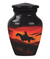 cowboy urn for ashes