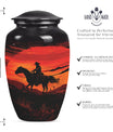 cowboy urn for ashes