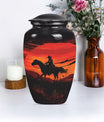 cowboy urn for ashes