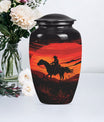 cowboy urn for ashes