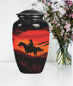 cowboy urn for ashes