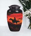 cowboy urn for ashes