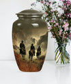 10-inch classic cowboy urn made butterfly theme 