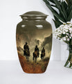 10-inch classic cowboy urn made butterfly theme 