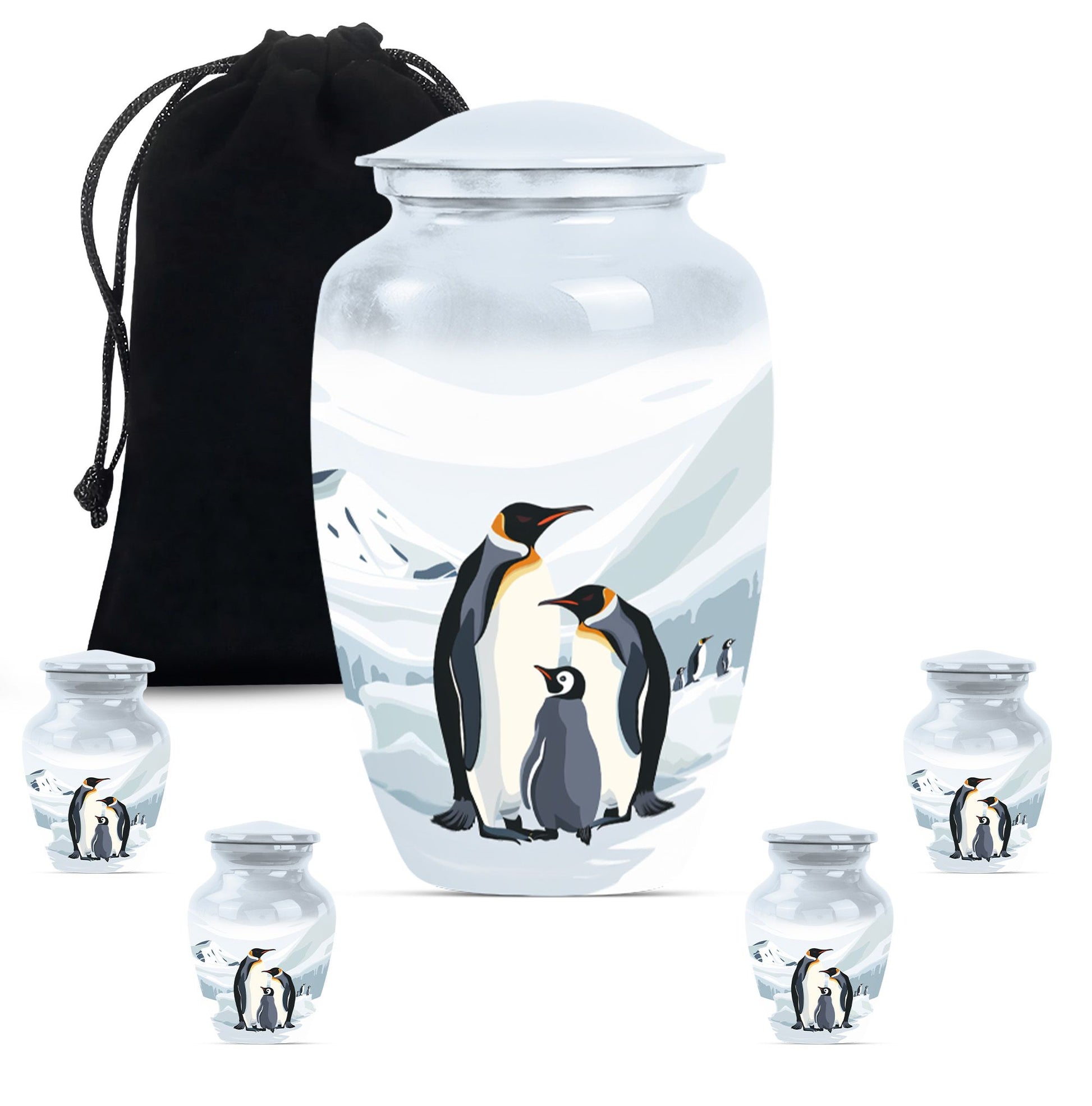  penguin urn for ashes,