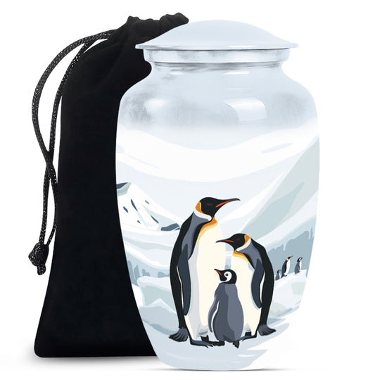  penguin urn for ashes,