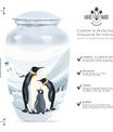  penguin urn for ashes,