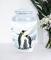  penguin urn for ashes,