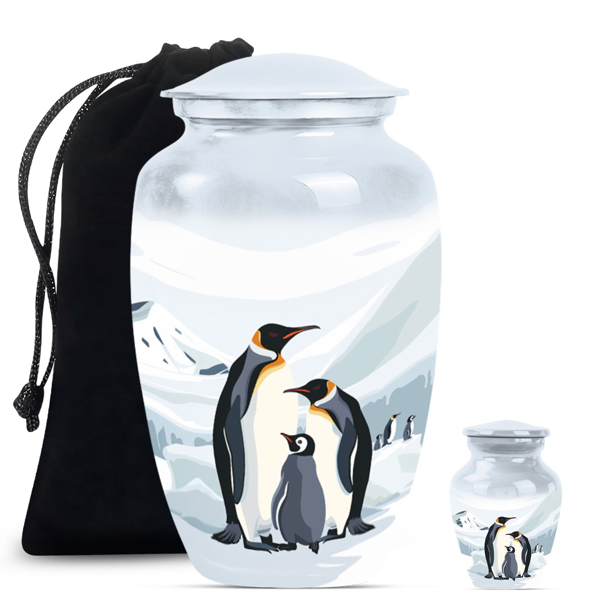  penguin urn for ashes,