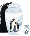  penguin urn for ashes,