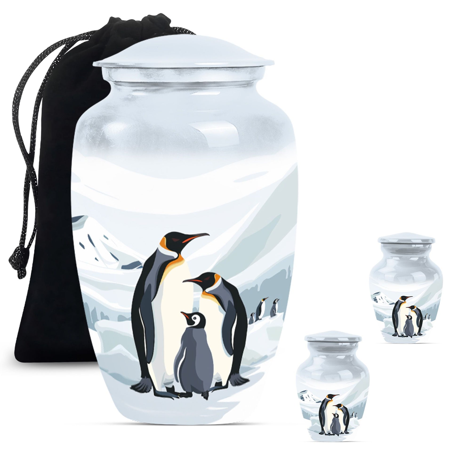  penguin urn for ashes,