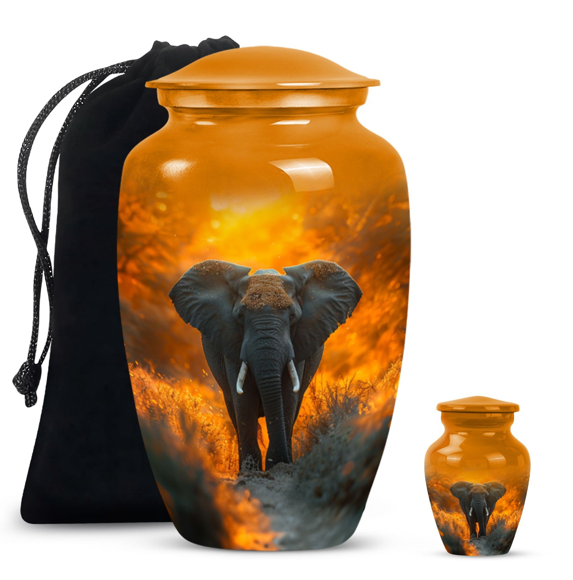 Elephant urn for male