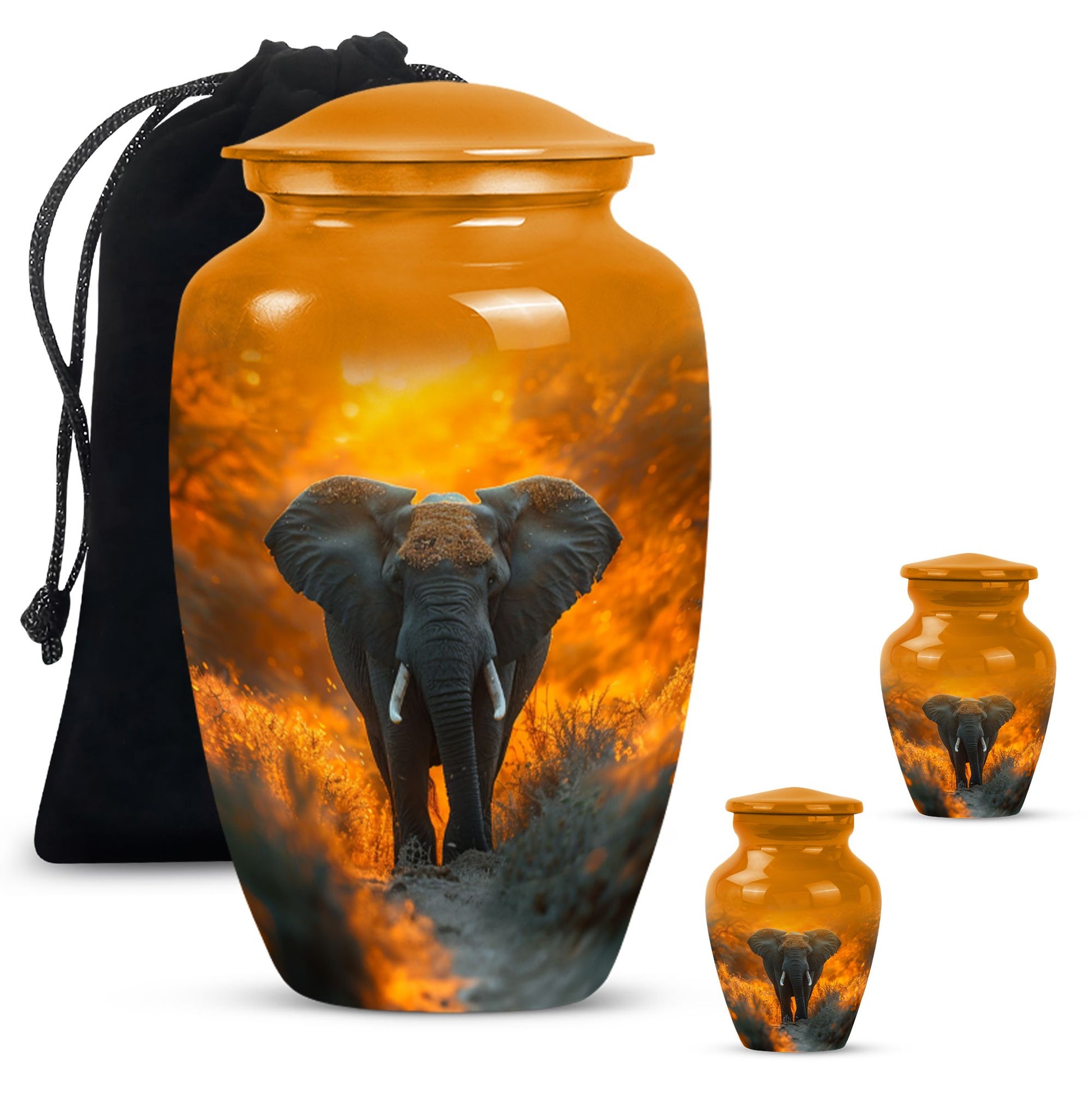 Elephant urn for male