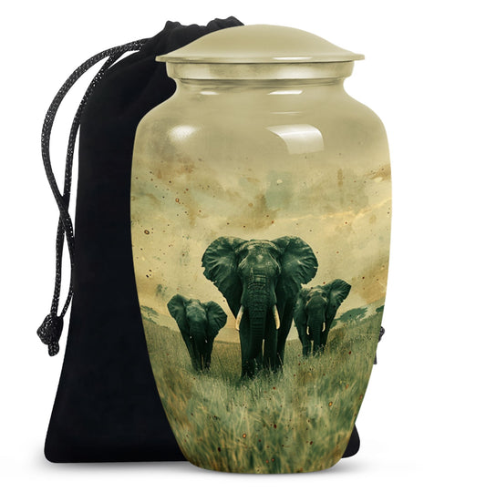 classic elephant urn