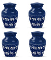 Elephant Family Theme 3 Inch Keepsake Pack of 4