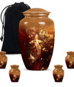  gold fish urn for cremation ashes 