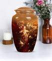  gold fish urn for cremation ashes 