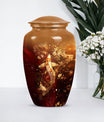  gold fish urn for cremation ashes 