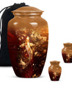  gold fish urn for cremation ashes 