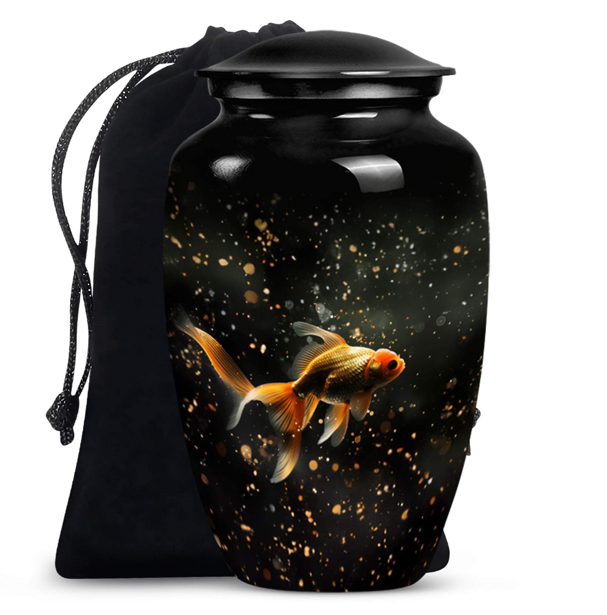 Gold fish Urn