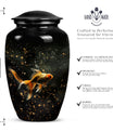 Gold fish Urn