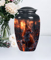  butterfly themed fox Urn, 