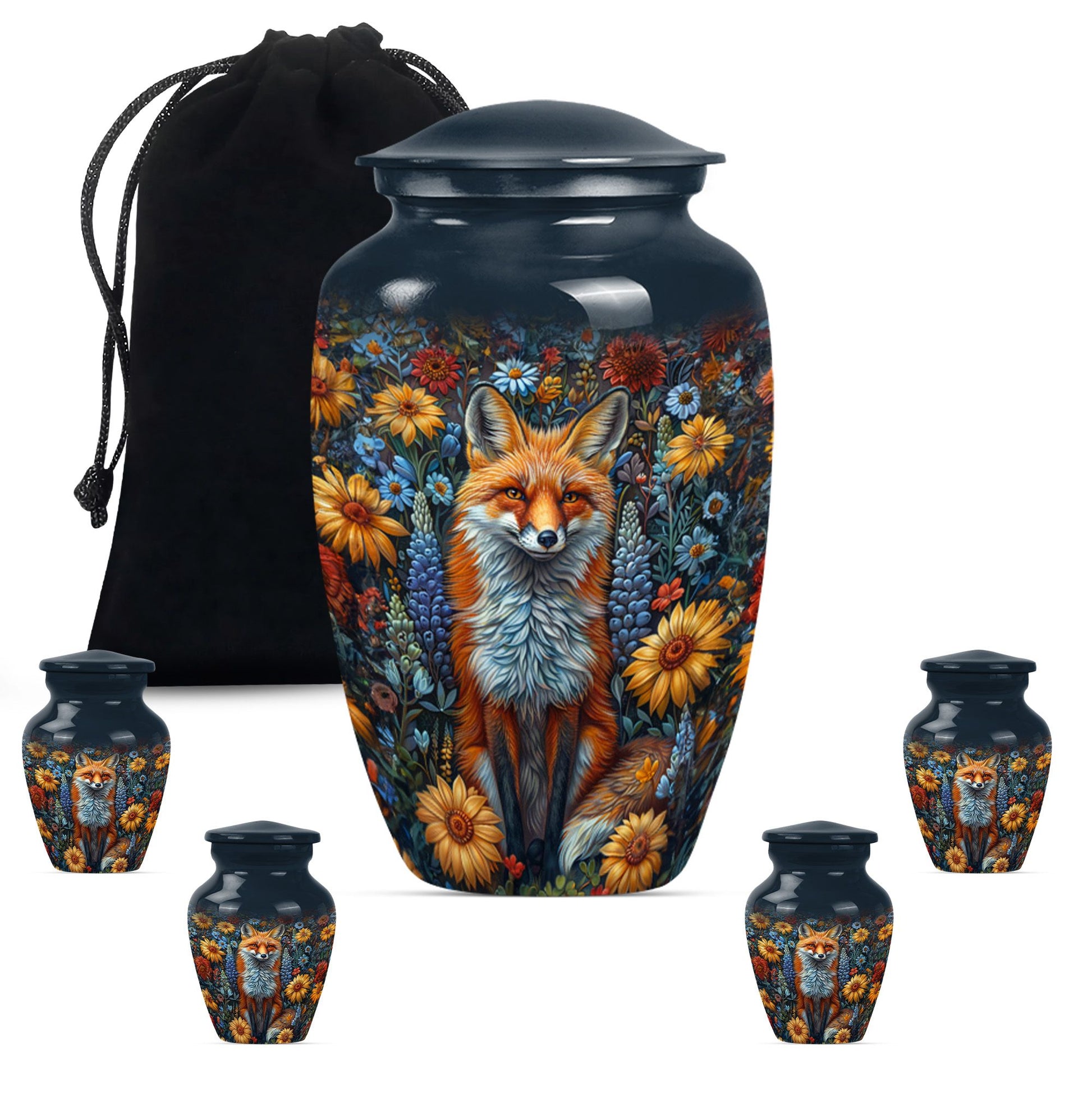 10-inch classic fox urn