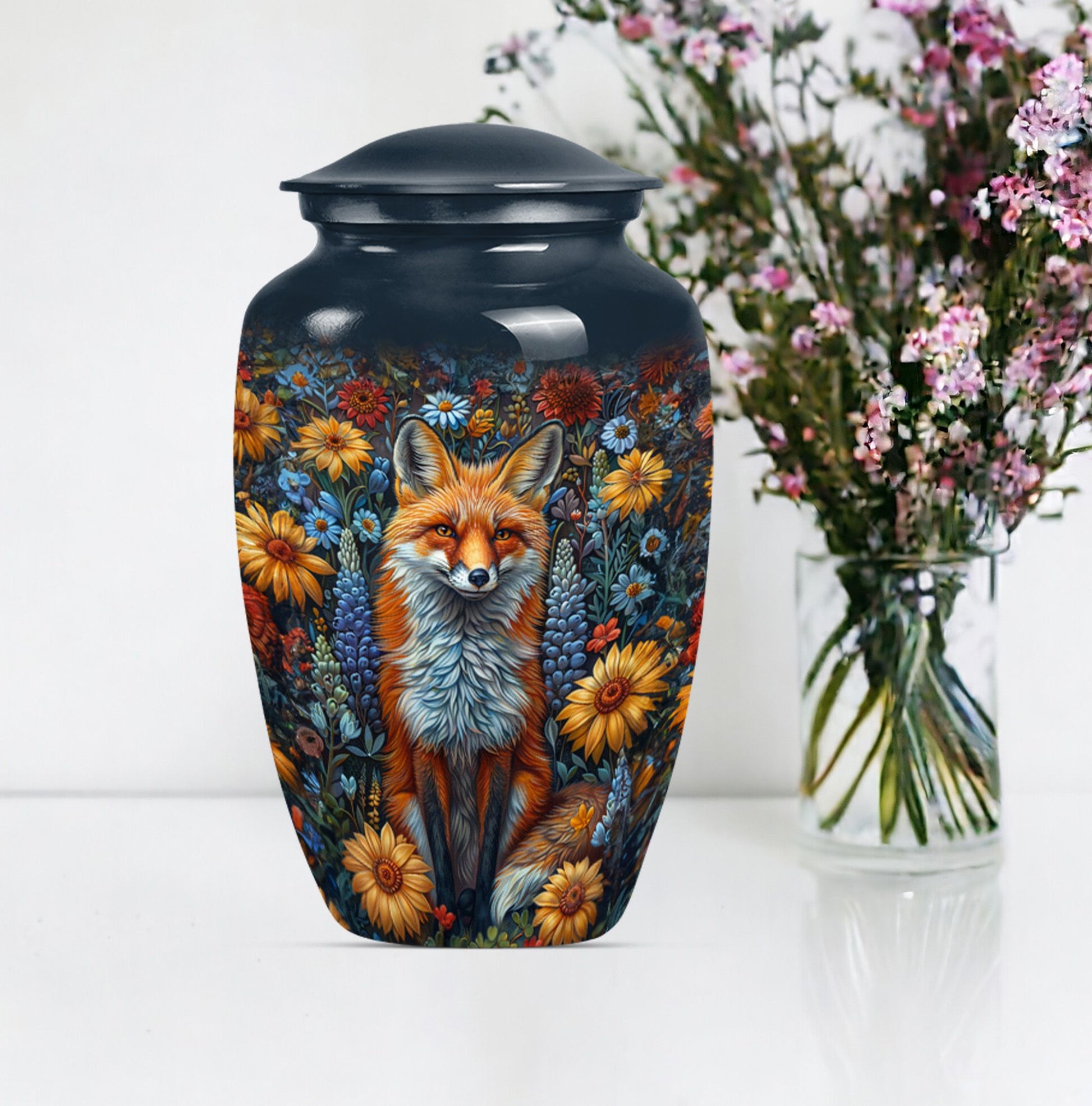 10-inch classic fox urn