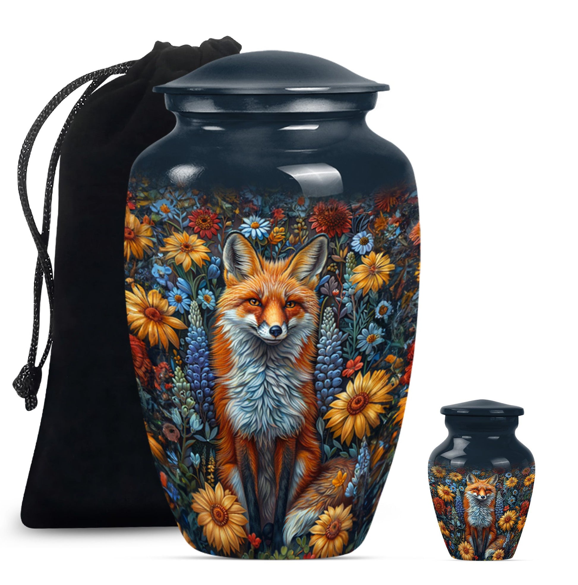 10-inch classic fox urn