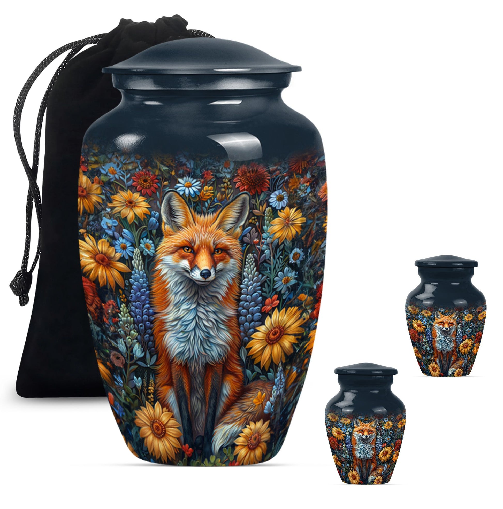 10-inch classic fox urn