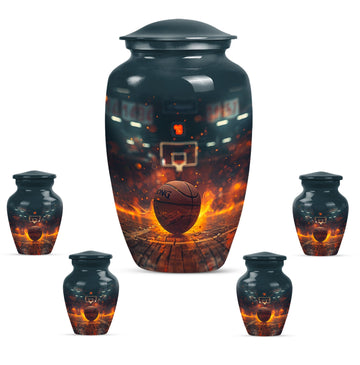 Large Urn with 4 Small Urn