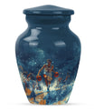 Classic 10-inch basketball cremation urn 