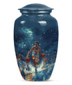 Classic 10-inch basketball cremation urn 