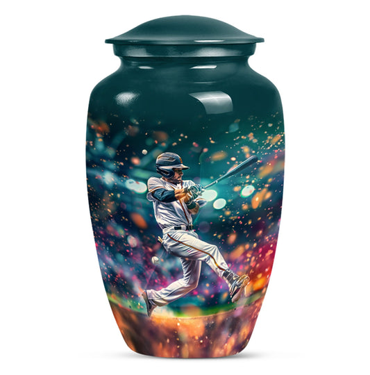 baseball urn for adult ashes