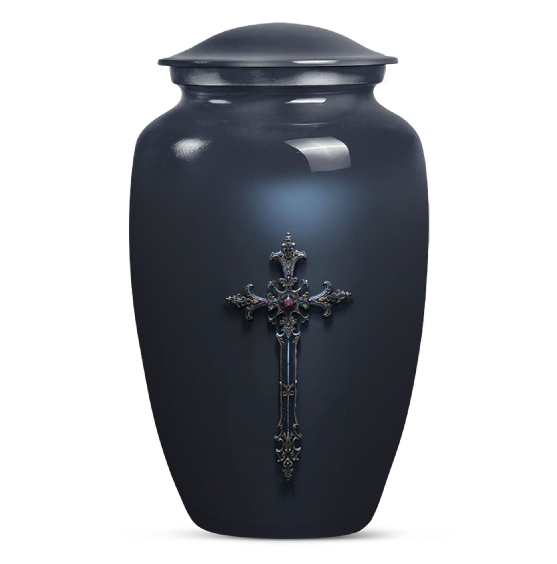 Cross urn