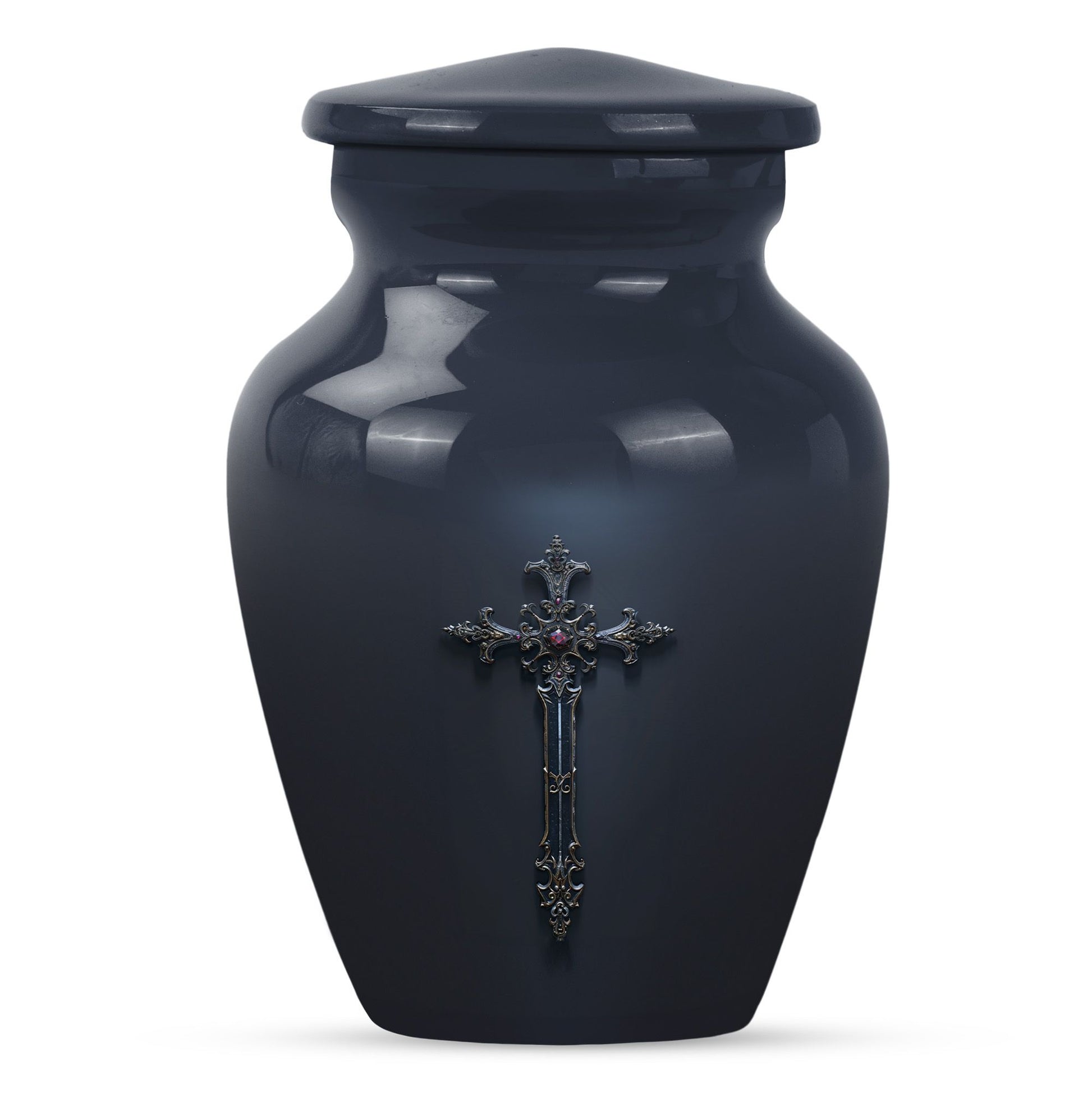 Cross urn