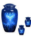 Cross Theme Large Urn With 2 Keepsake Urn