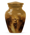 Classic 10 inch cross urn.