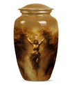 Classic 10 inch cross urn.