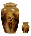 Classic 10 inch cross urn.