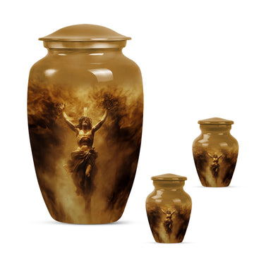 Large Urn with 2 Mini Urn